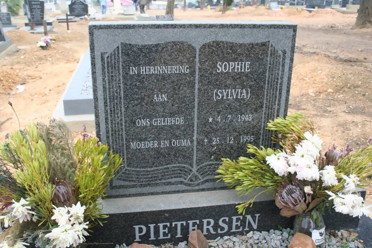 PIETERSEN Sophie 1943-1995