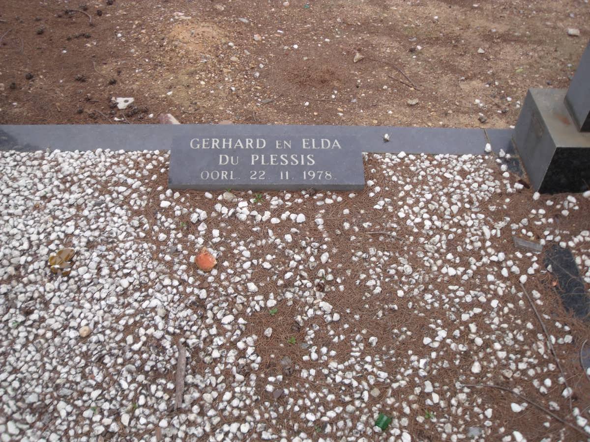 PLESSIS Gerhard, du -1978 &amp; Elda -1978