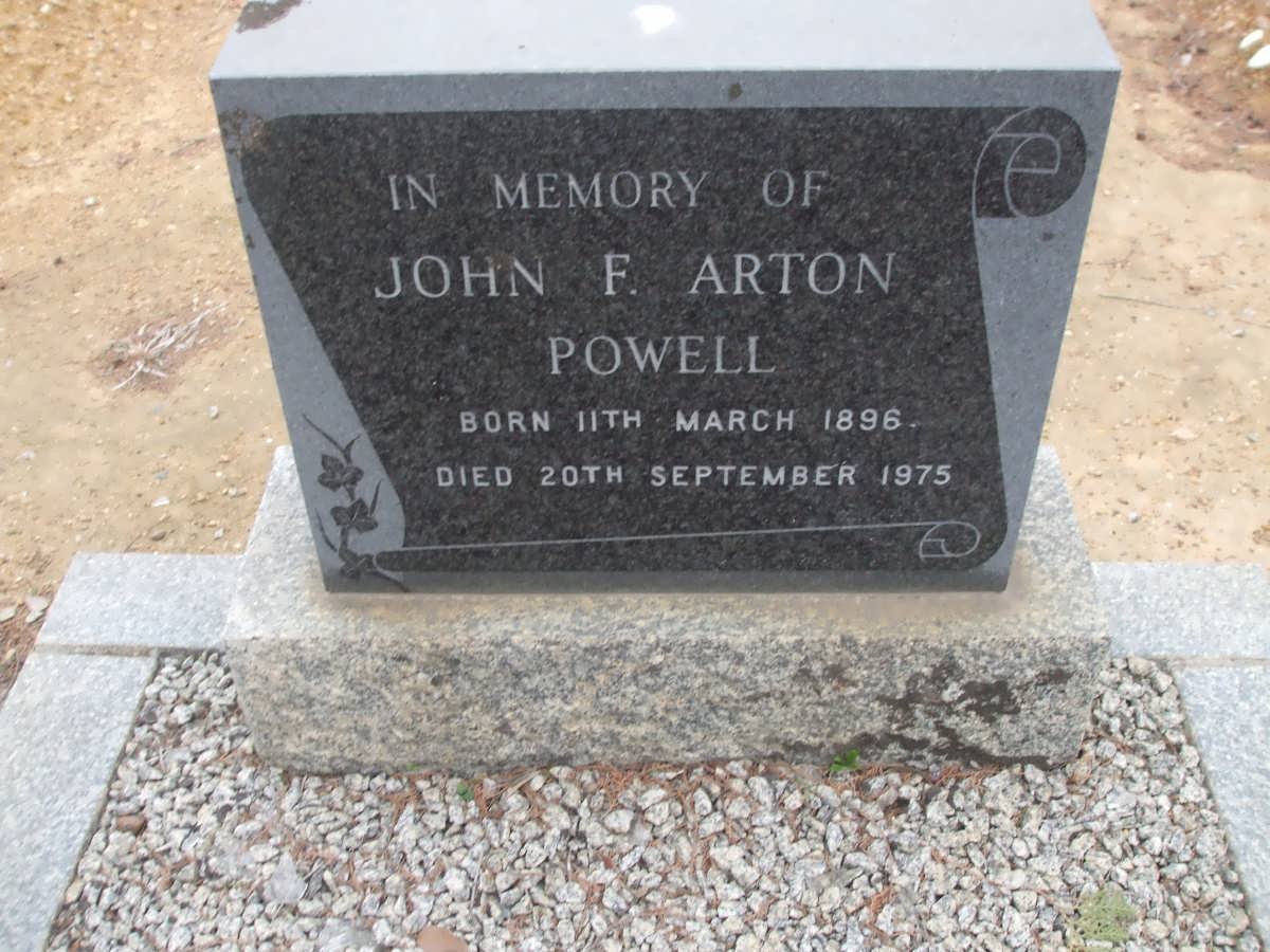 POWELL John F. Arton 1896-1975