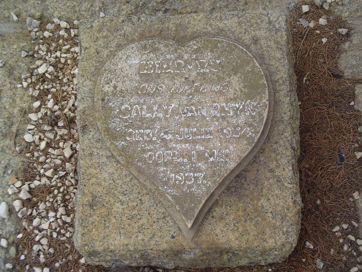 RHYN Sally, van 1934-1937