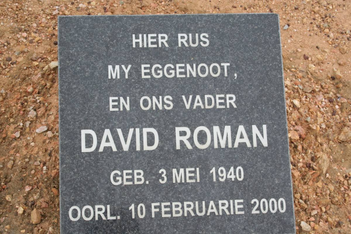 ROMAN David 1940-2000