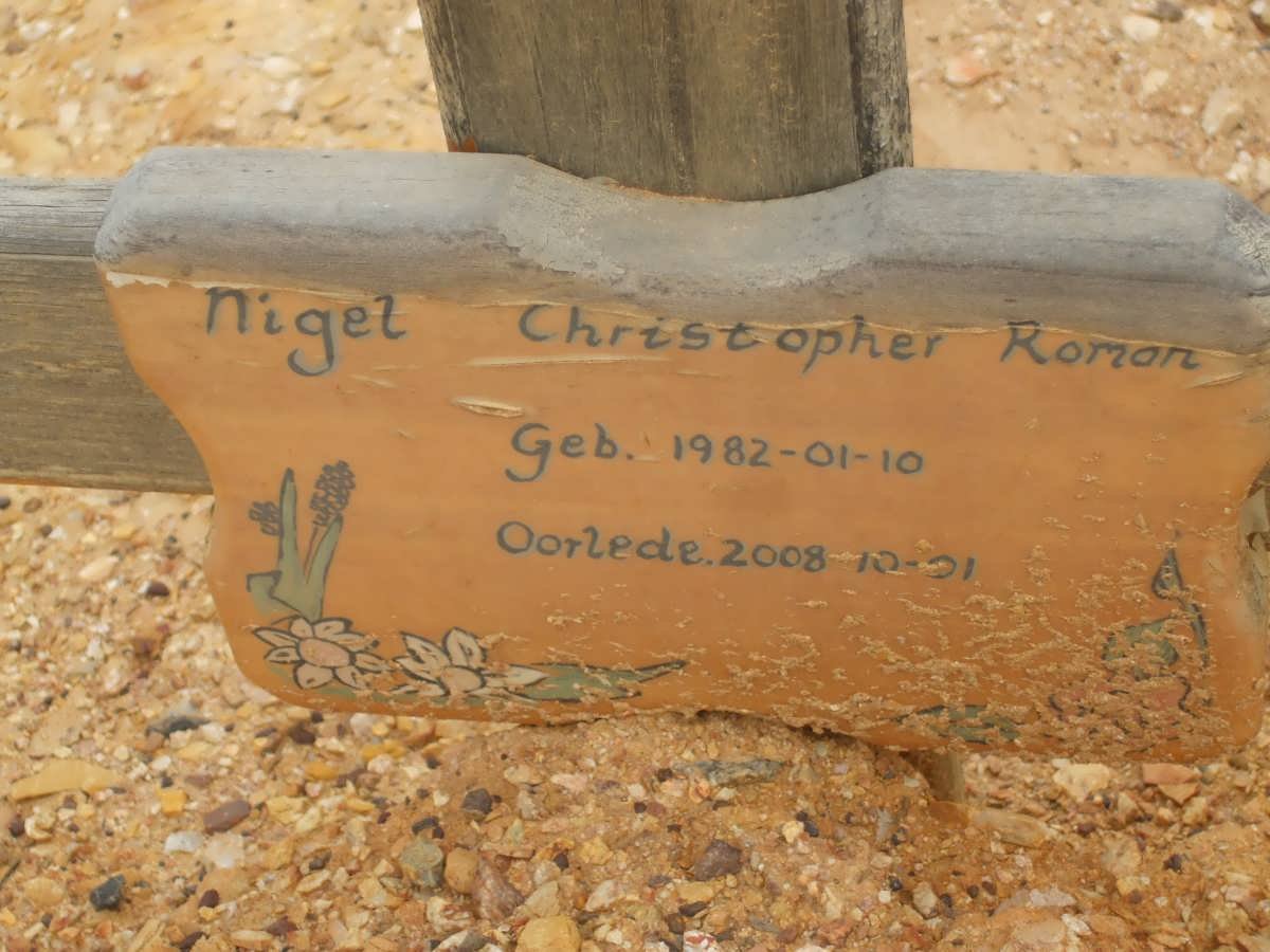 ROMAN Nigel Christopher 1982-2008