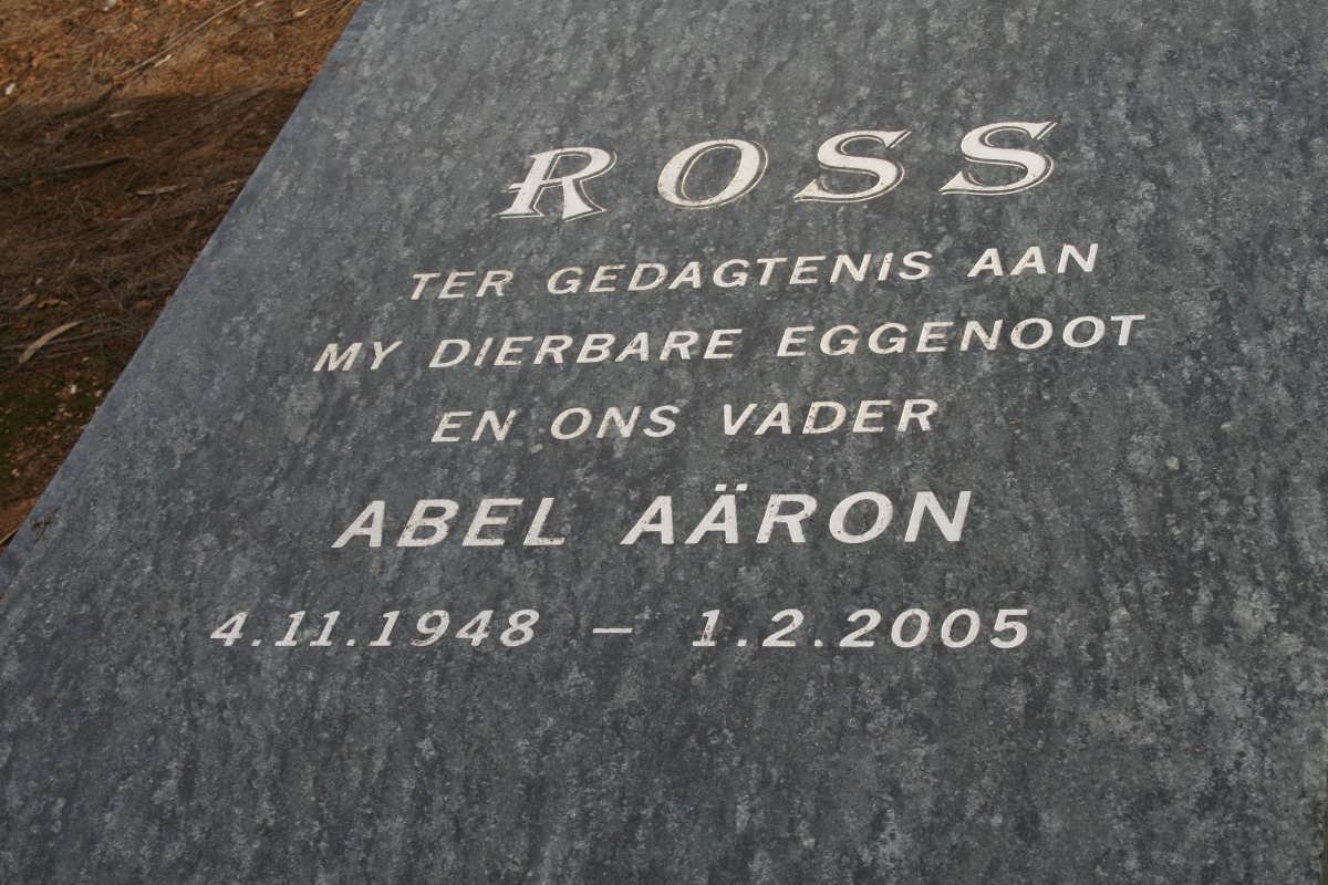 ROSS Abel Aäron 1948-2005