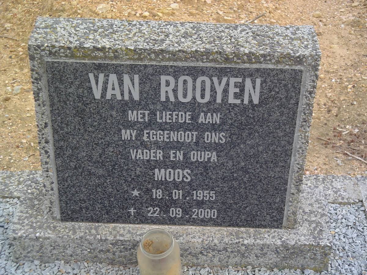 ROOYEN Moos, van 1955-2000