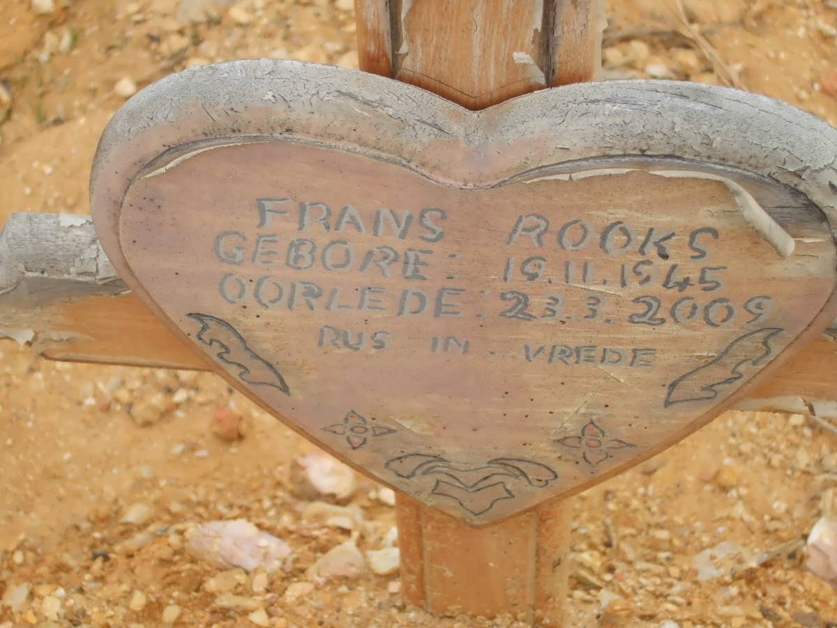 ROOKS Frans 1945-2009