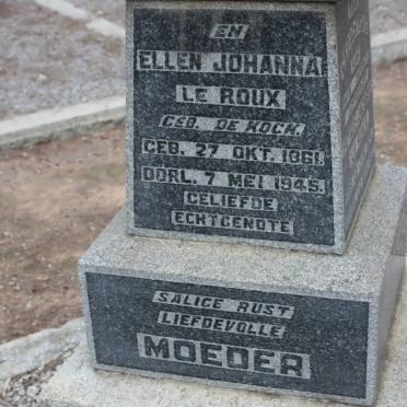 ROUX Ellen Johanna, le 1861-1945