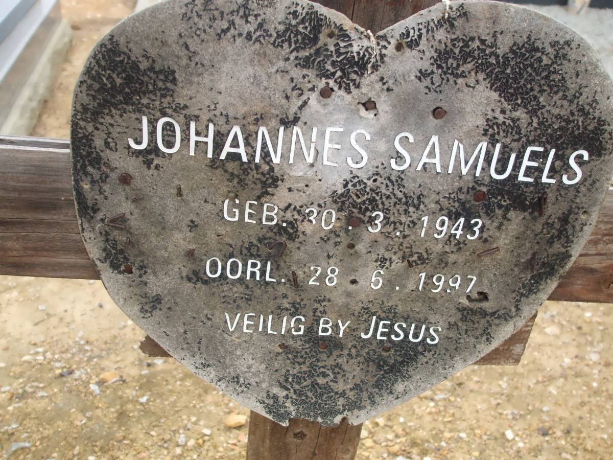 SAMUELS Johannes 1943-1997