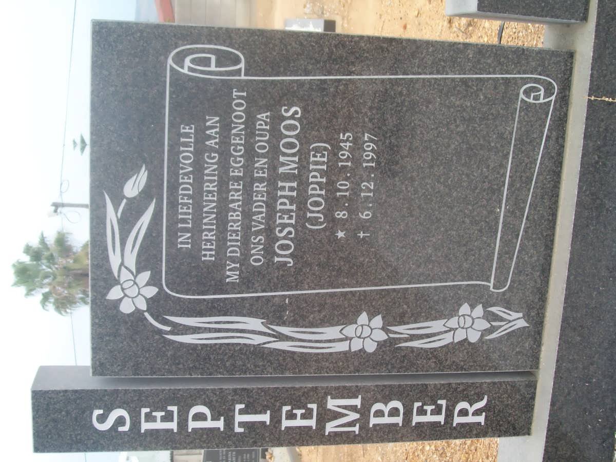 SEPTEMBER Joseph Moos 1945-1997