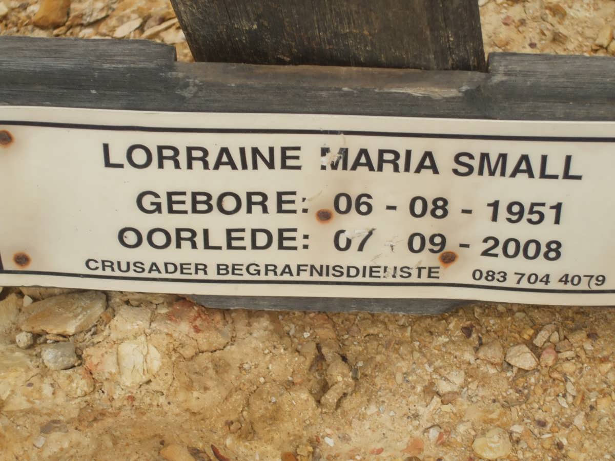 SMALL Lorraine Maria 1951-2008