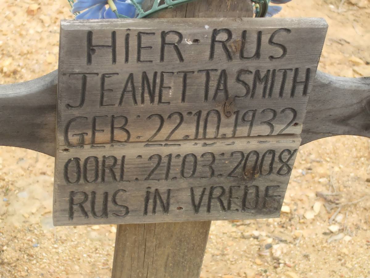 SMITH Jeanetta 1932-2008
