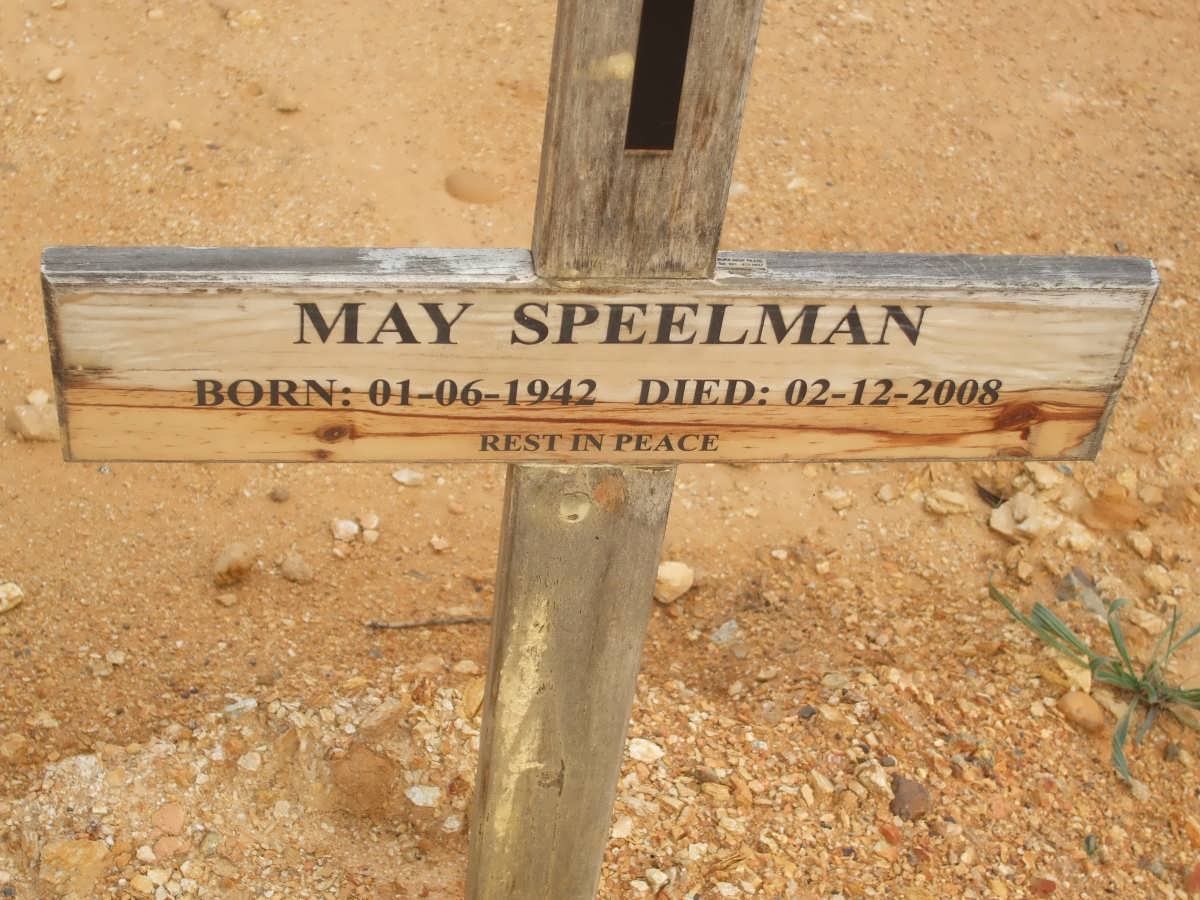 SPEELMAN May 1942-2008