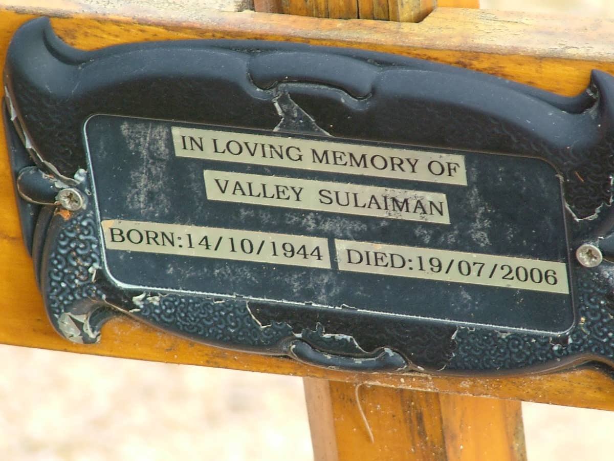 SULAIMAN Valley 1944-2006