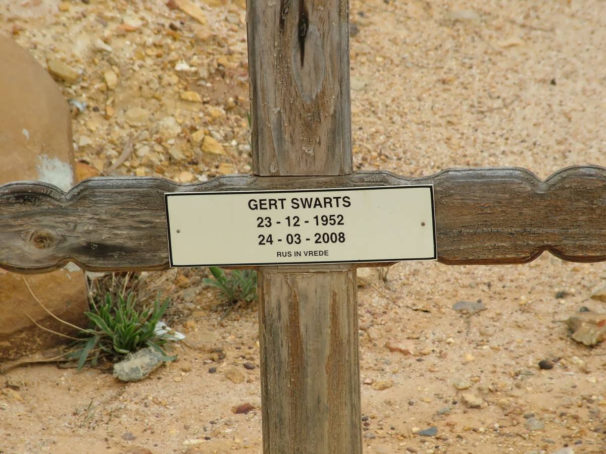 SWARTS Gert 1952-2008