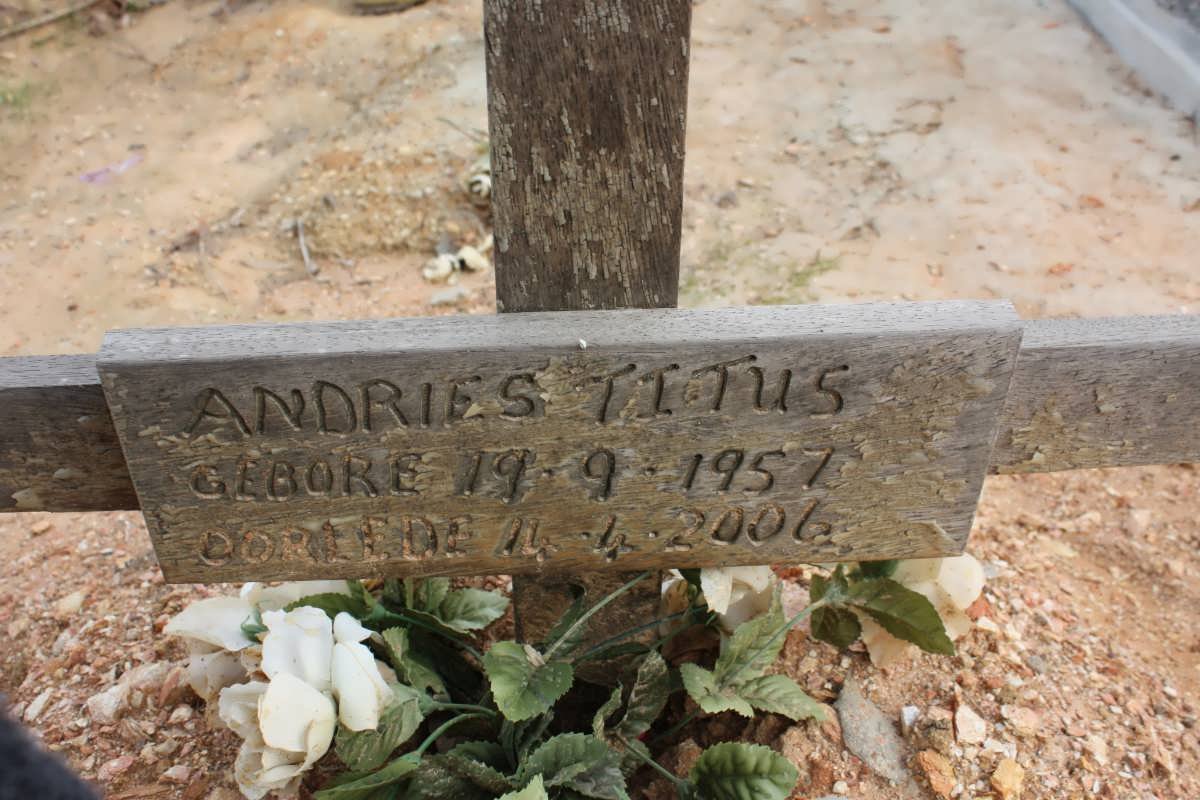 TITUS Andries 1957-2006