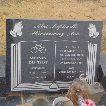 TIOT Melvin, du 1966-2008
