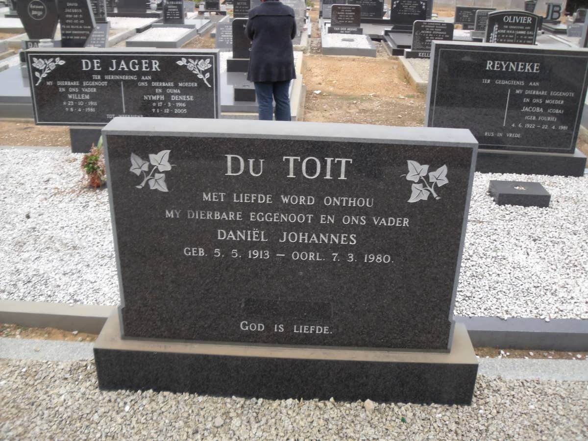 TOIT Daniël Johannes, du 1913-1980