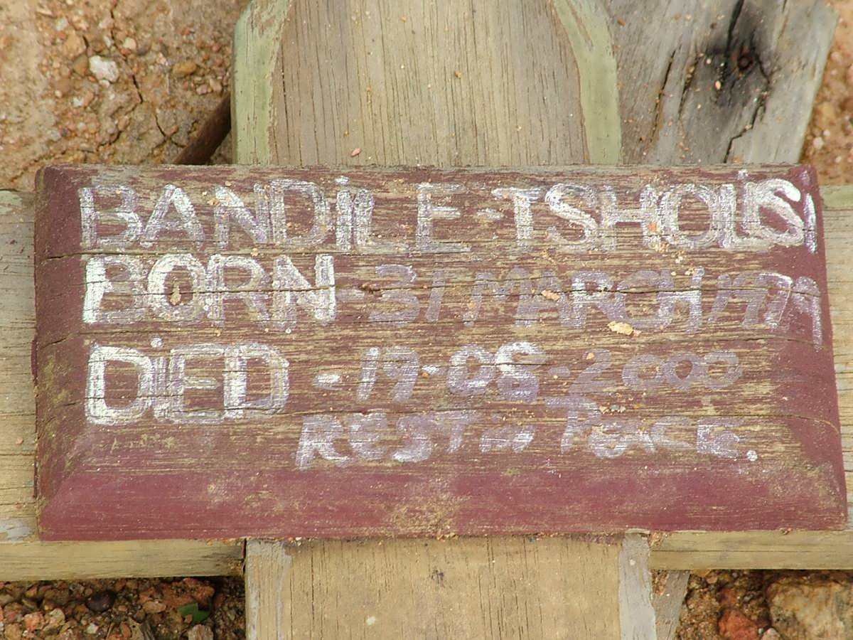 TSHOLISI Bandile 1979-2000