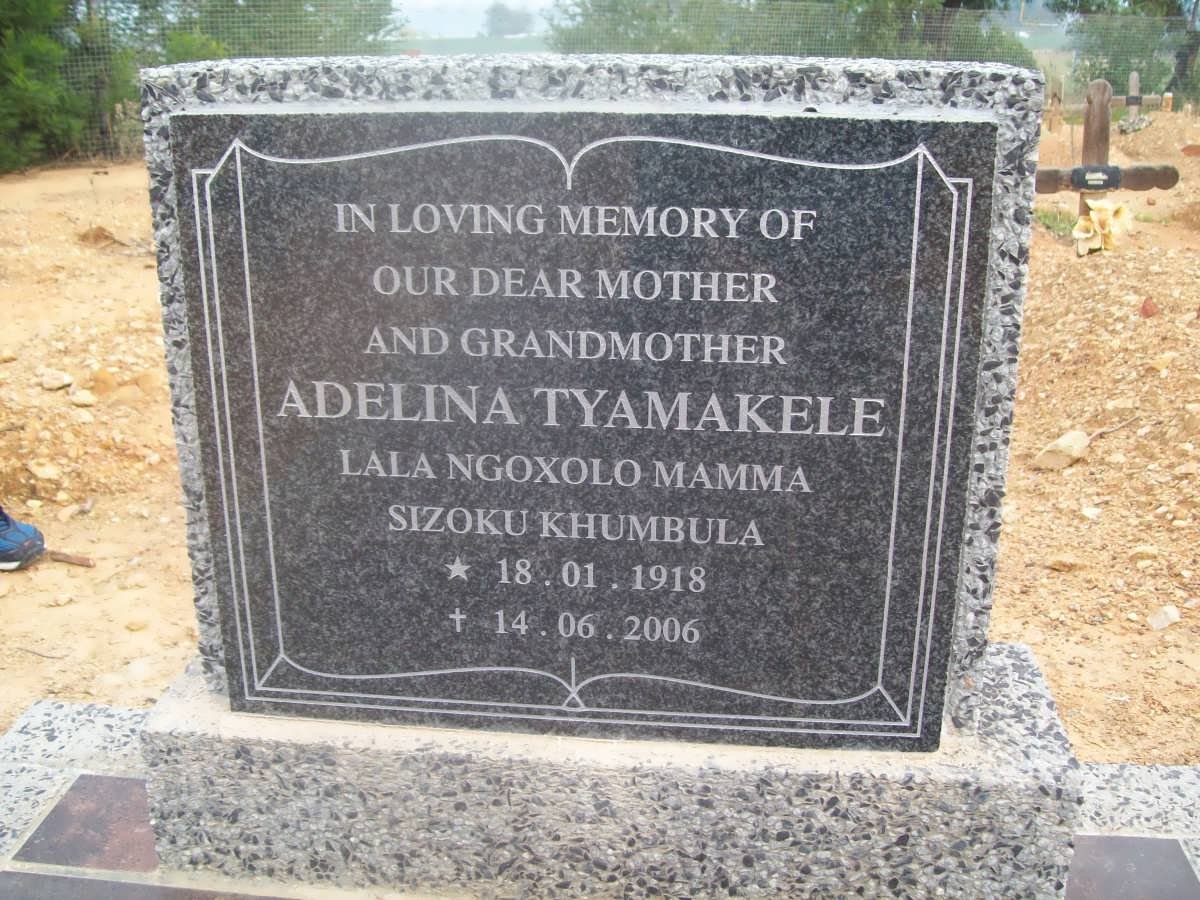 TYAMAKELE Adelina 1918-2006