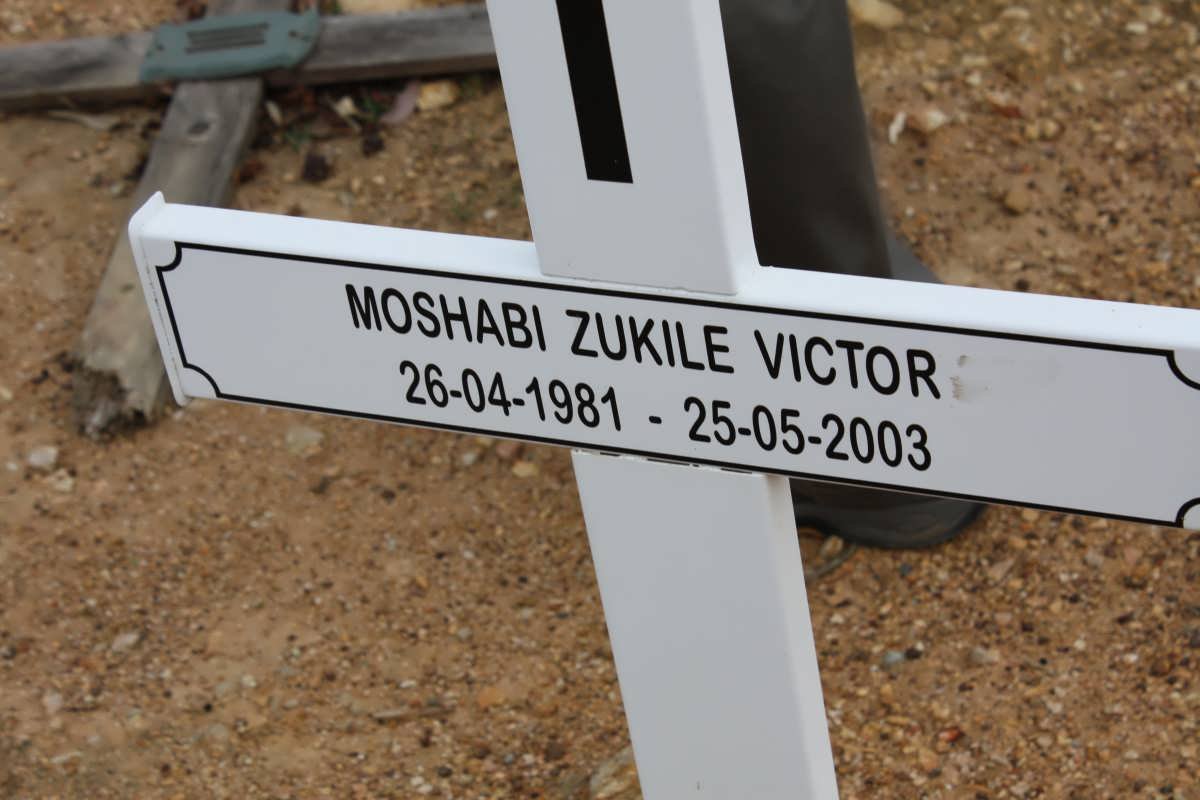 VICTOR Moshabi Zukile 1981-2003