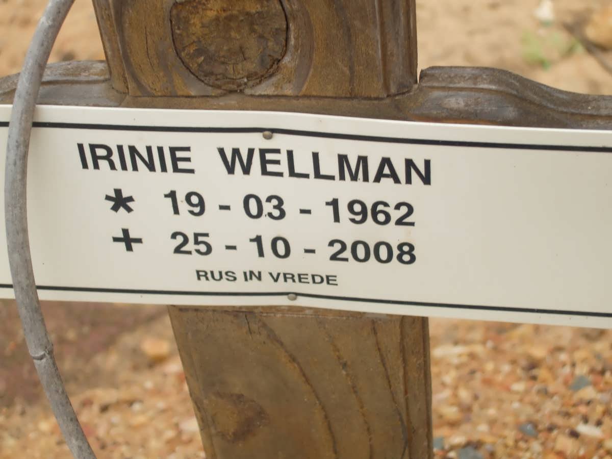 WELLMAN Irinie 1962-2008