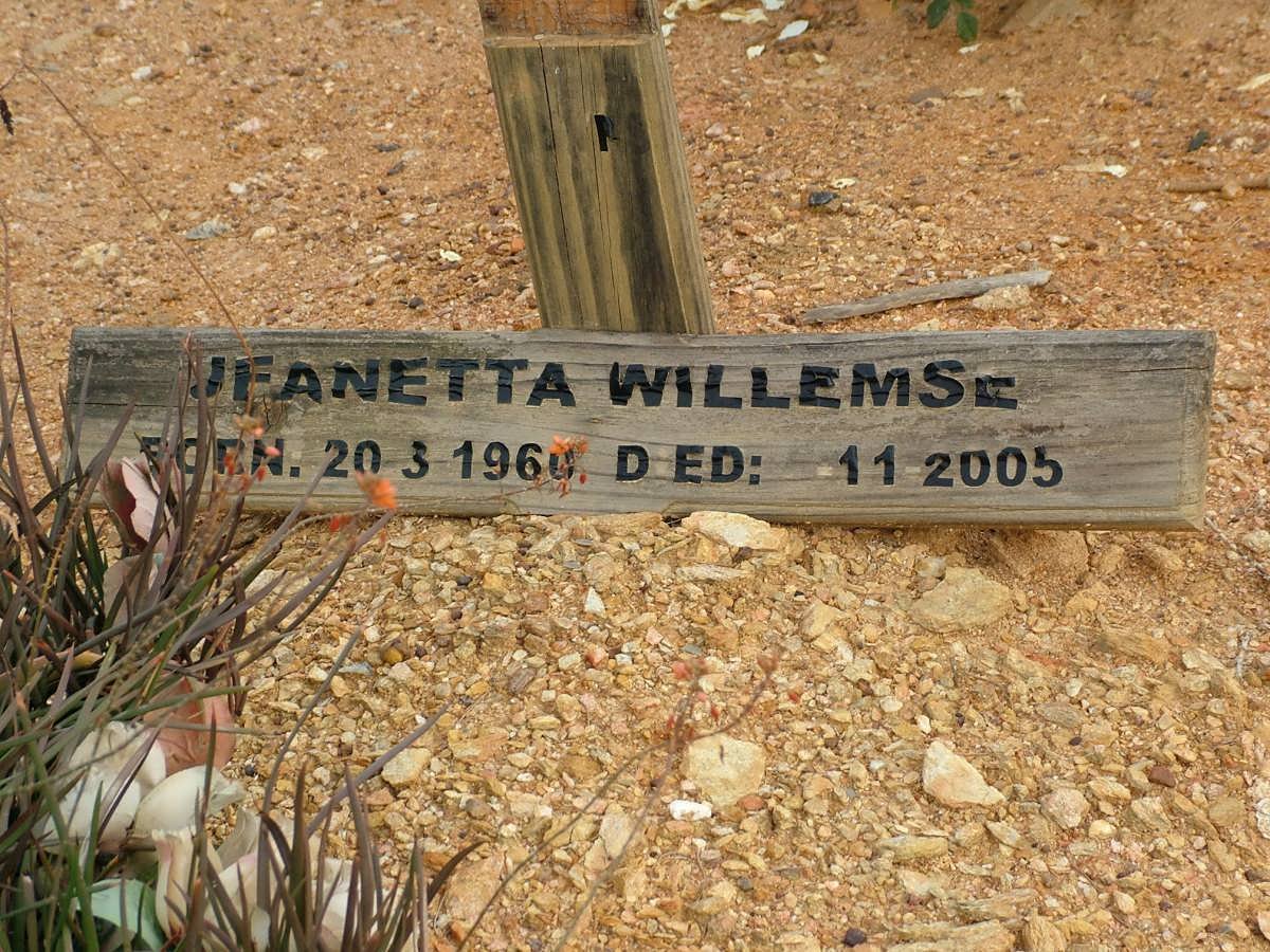 WILLEMSE Jeanetta 1960-2005