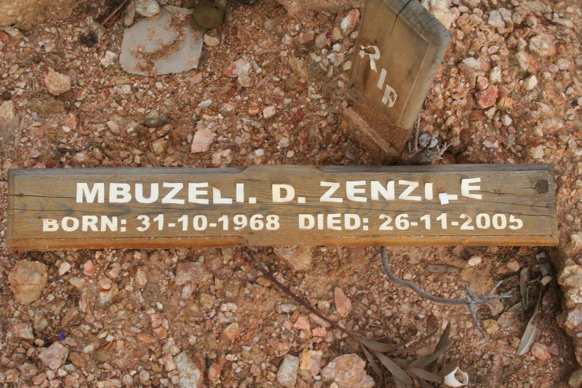 ZENZILE Mbuzeli D. 1968-2005