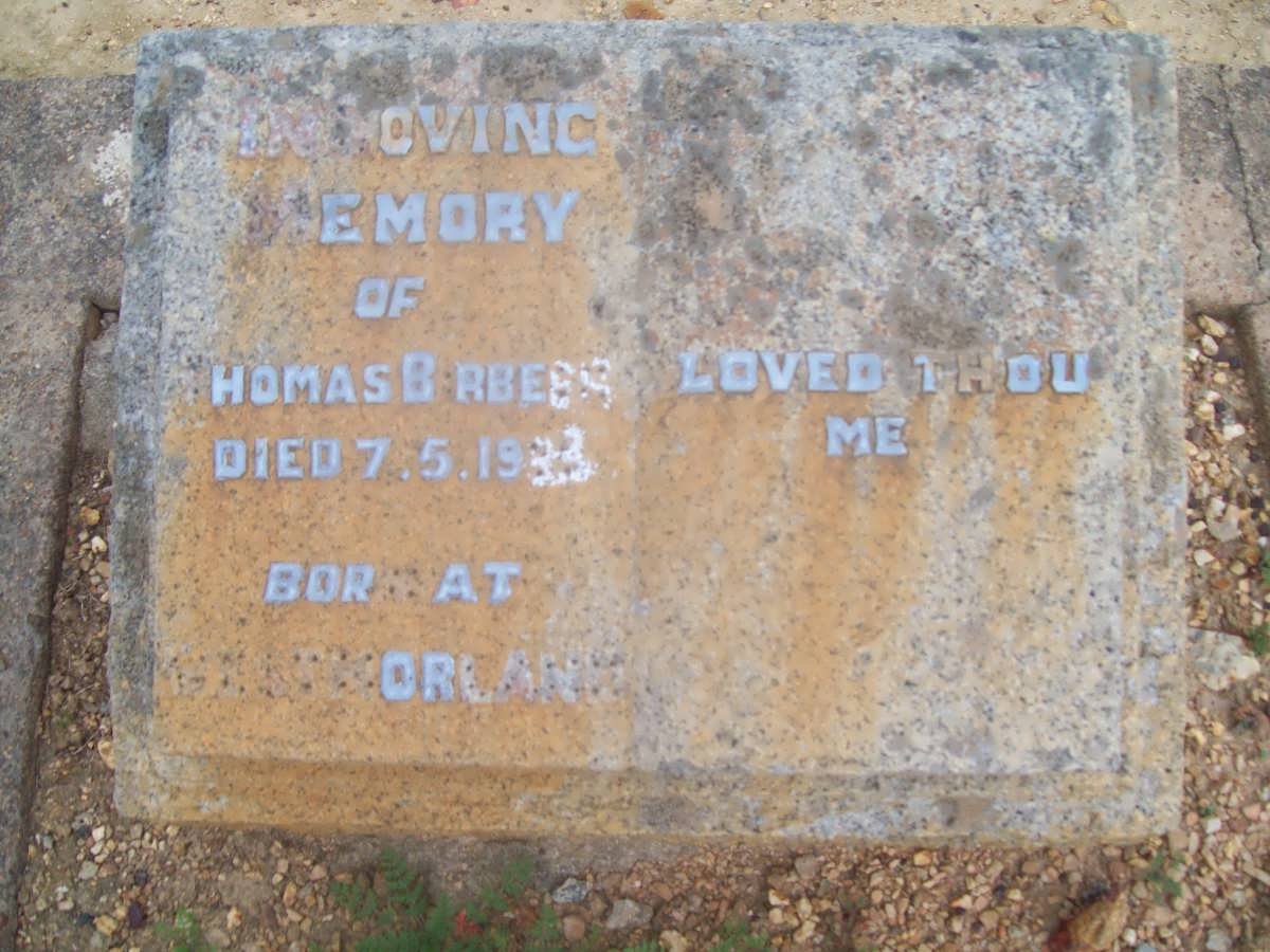? B? RBE? Thomas