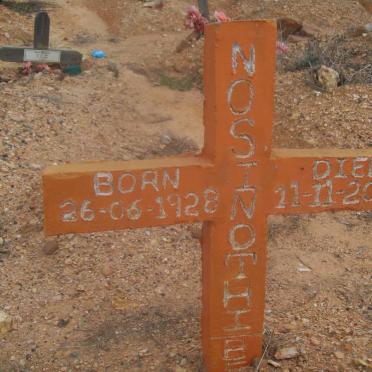 ? Nosinothi E? 1928-2007