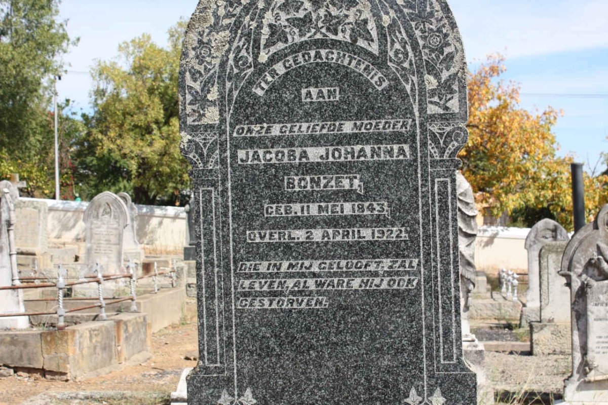 BONZET Jacoba Johanna 1843-1922
