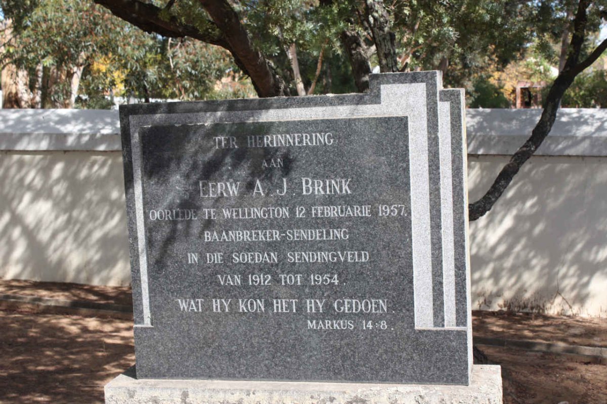 BRINK A.J. -1957