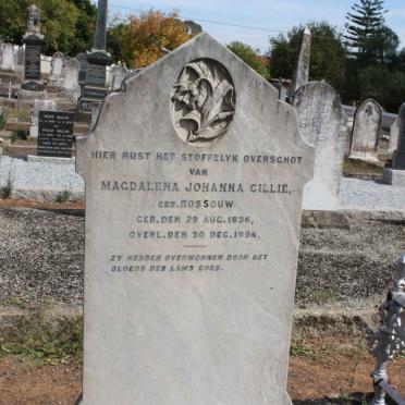 CILLIE Magdalena Johanna nee ROSSOUW 1836-1894