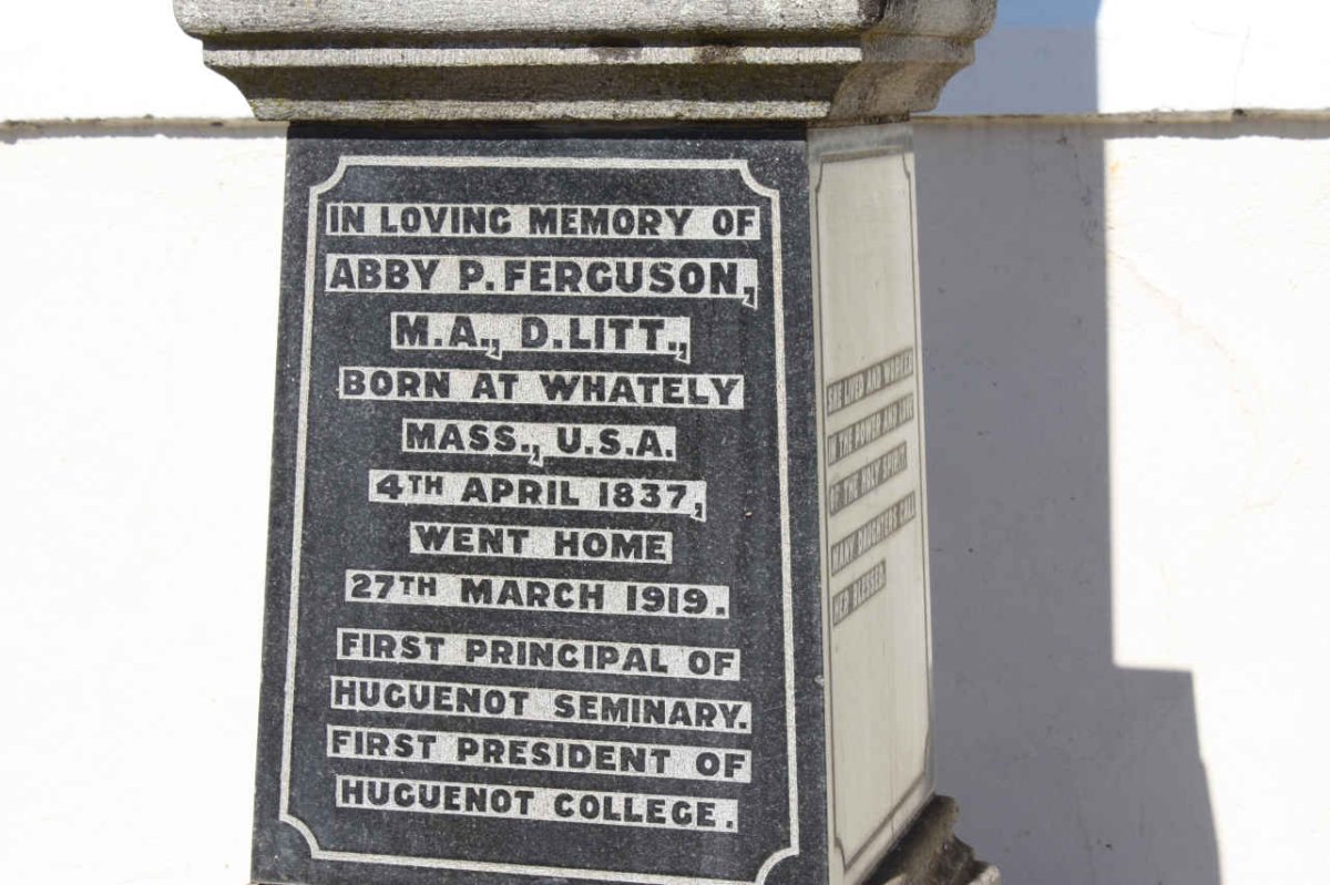 FERGUSON Abby P. 1837-1919