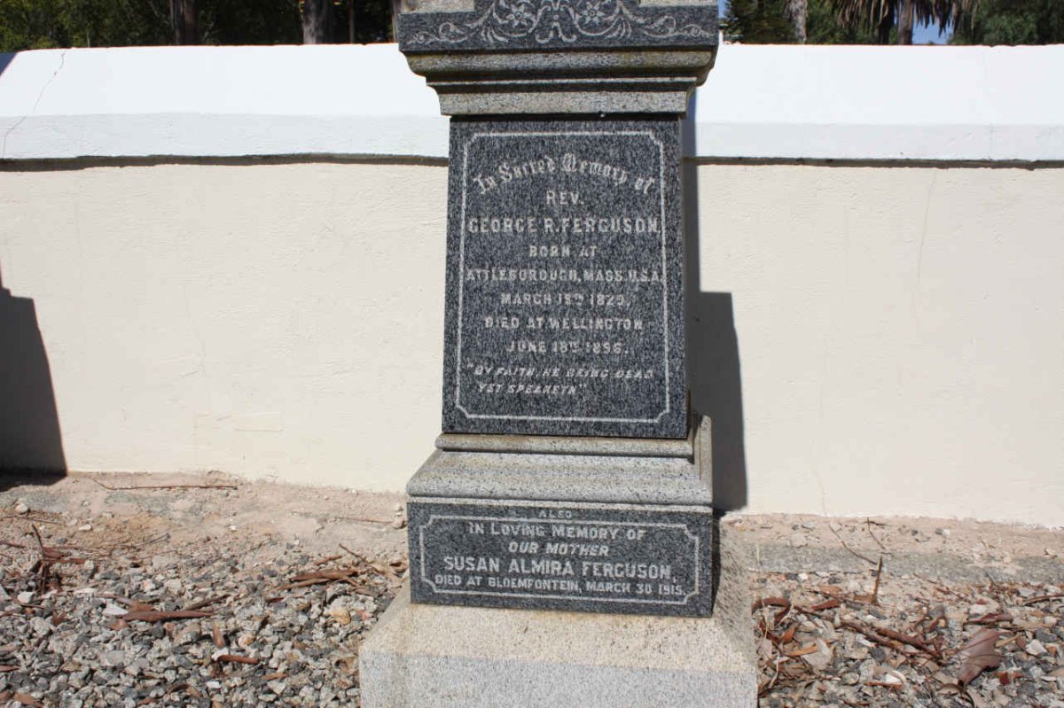 FERGUSON George R. 1829-1896 &amp; Susan Almira -1915