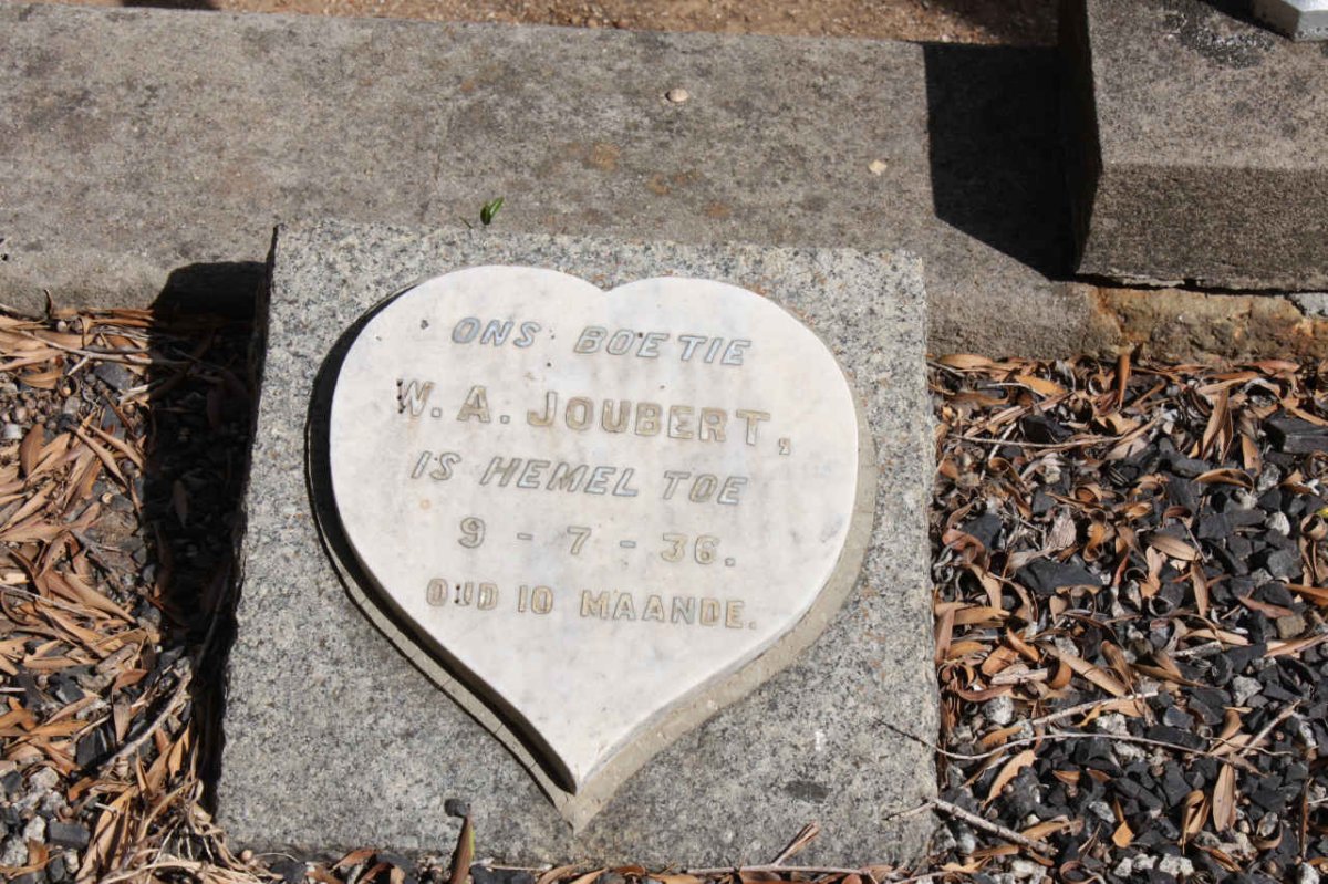 JOUBERT W.A. -1936