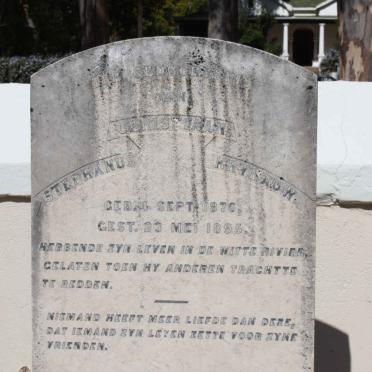 KRYNAUW Stephanus Christiaan 1876-1895