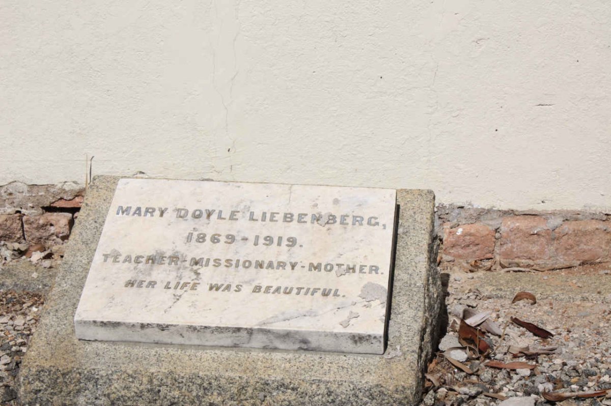 LIEBENBERG Mary Doyle 1869-1919