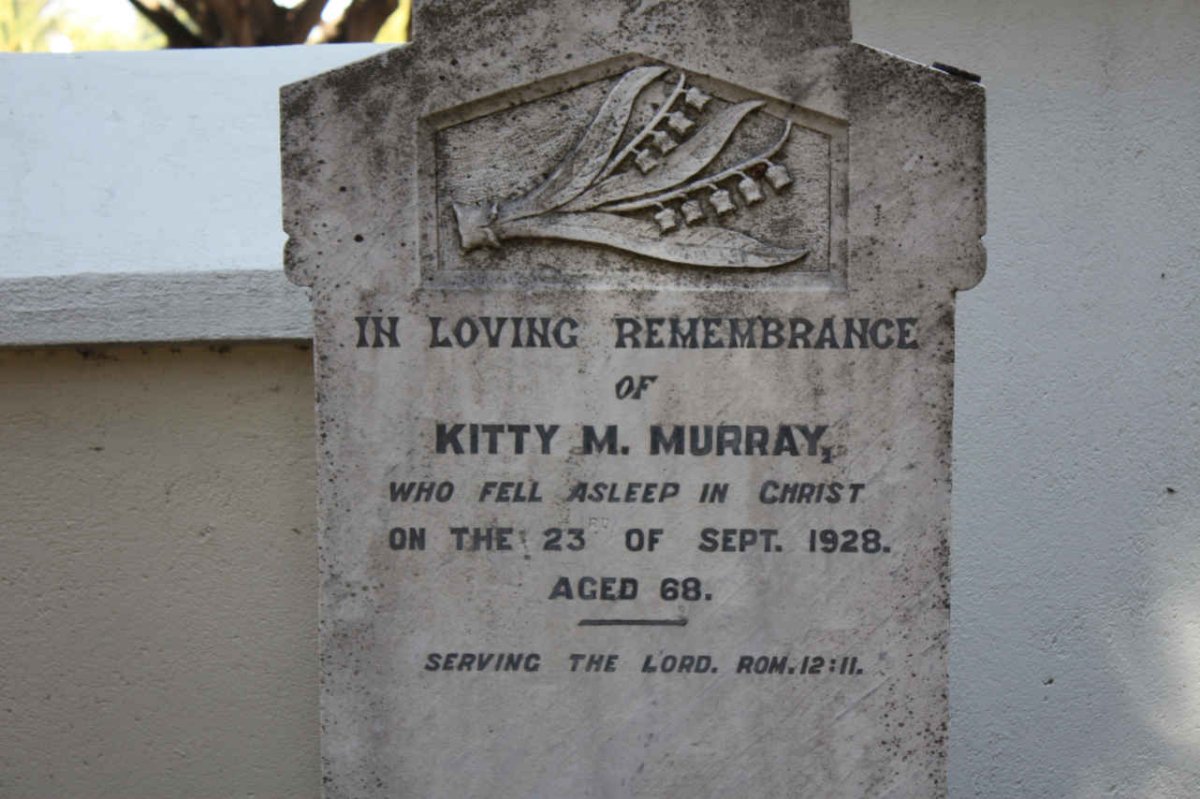 MURRAY Kitty M. -1928