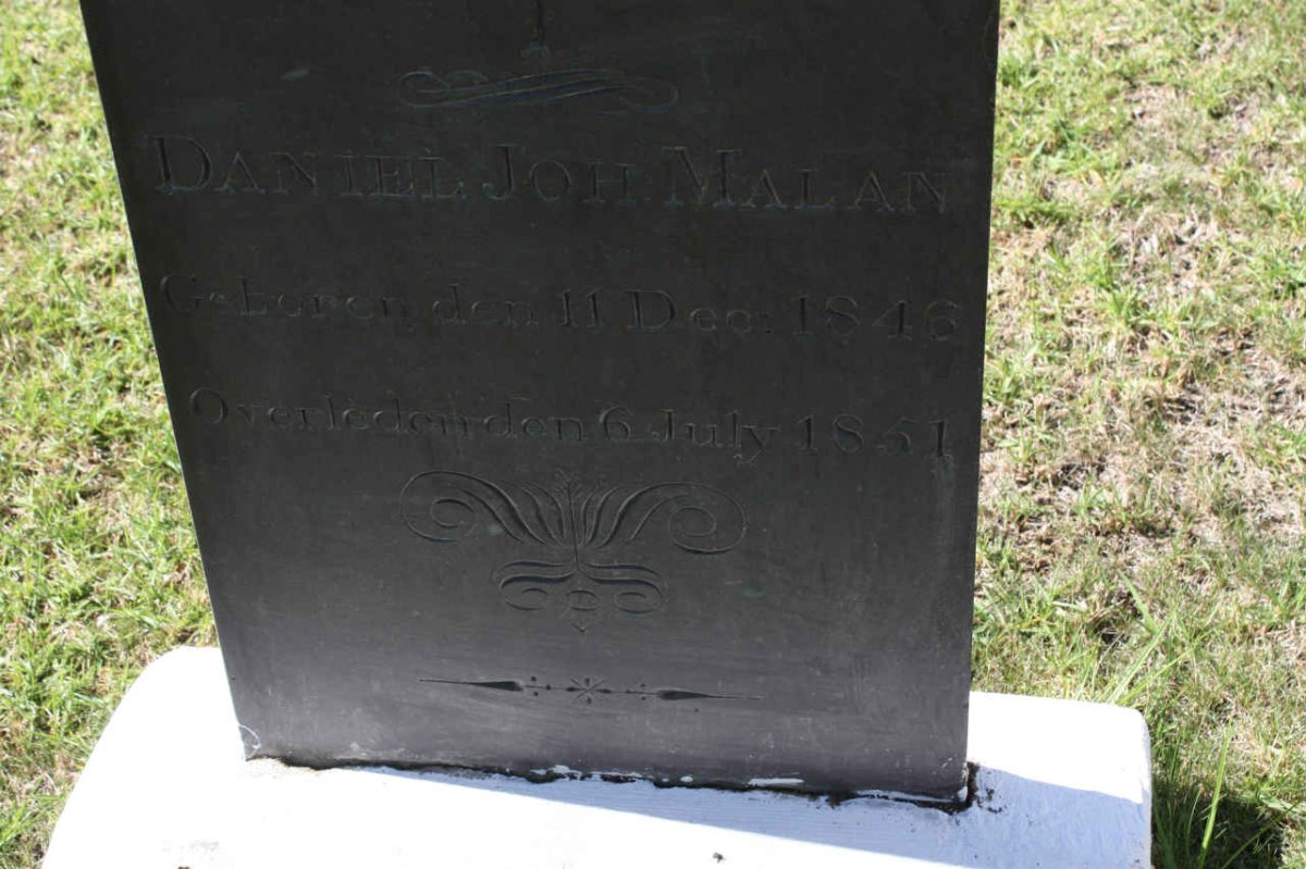 MALAN Daniel Johannes 1846-1851