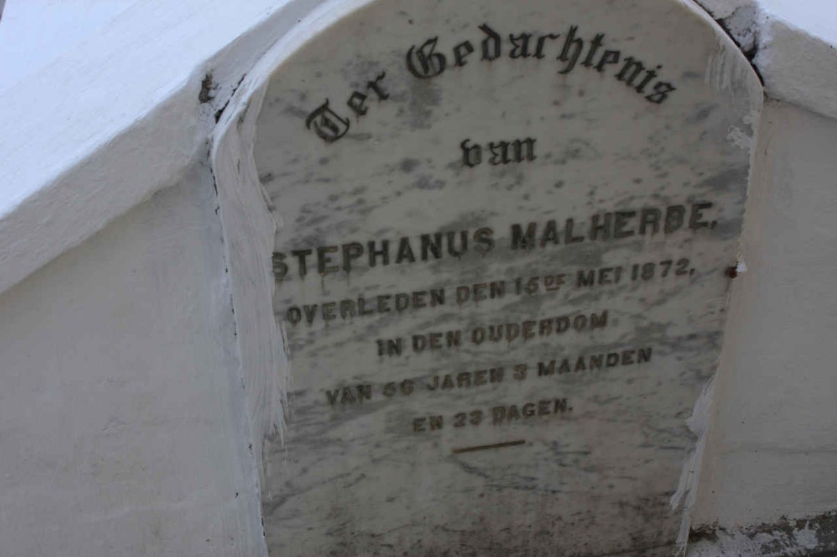 MALHERBE Stephanus -1872