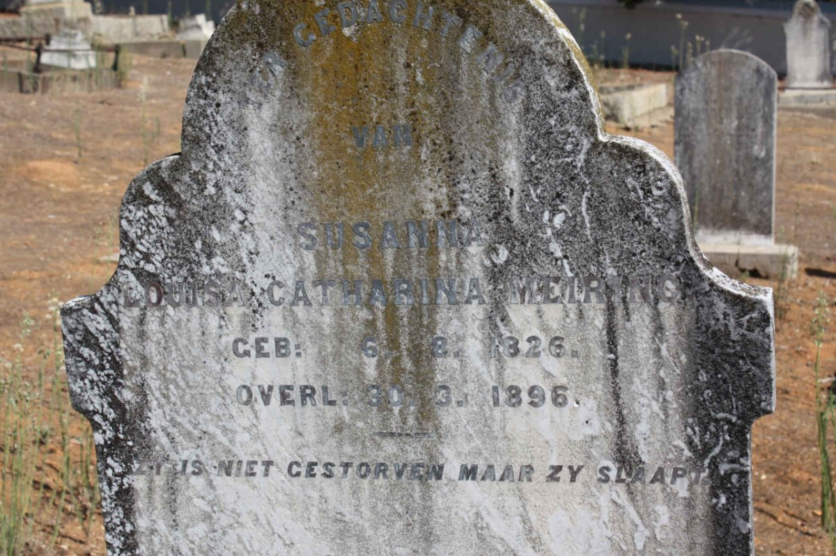 MEIRING Susanna Louisa Catharina 1826-1896