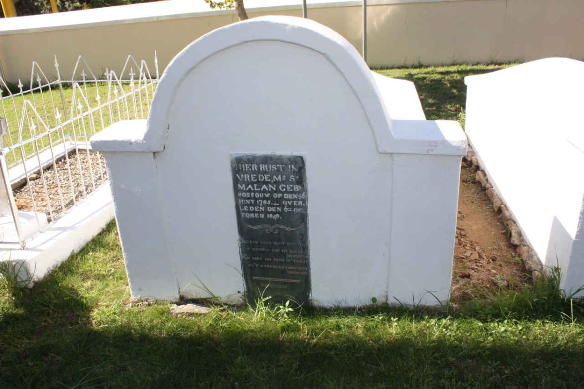 MALAN M.S. nee ROSSOUW 1785-1840