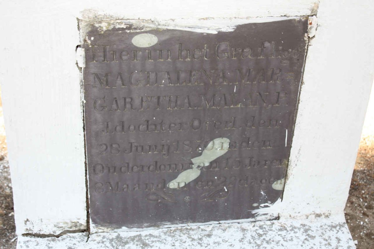 MALAN Magdalena Margaretha -1870