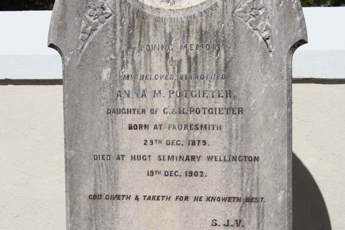 POTGIETER Anna M. 1879-1902