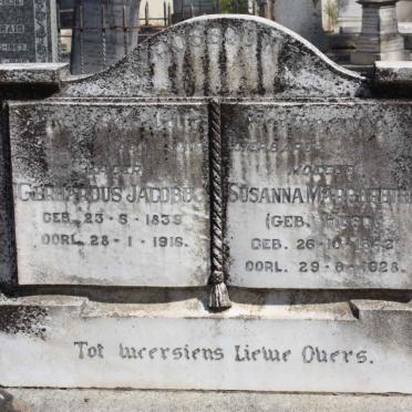 ROSSOUW Gerhardus Jacobus 1839-1916 &amp; Susanna Margaretha HUGO 1842-1928