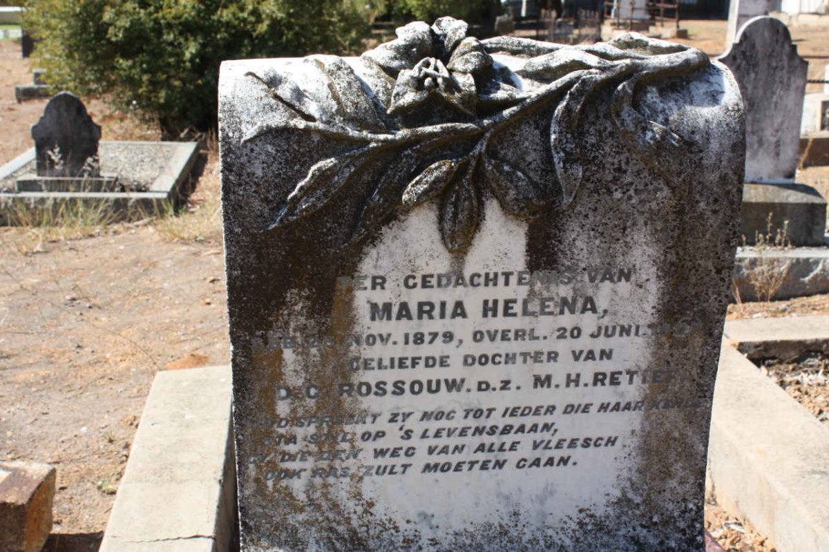 ROSSOUW Maria Helena 1879-1879
