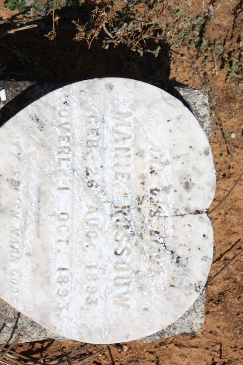 ROSSOUW Manie 1893-1893