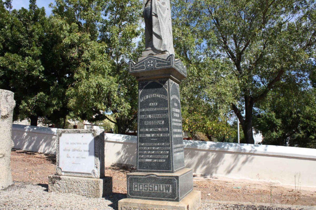 ROSSOUW Daniel Gerhardus 1856-1933 &amp; Maria H.H. RETIEF 1857-1904 :: ROSSOUW Anna D. nee BOTHA