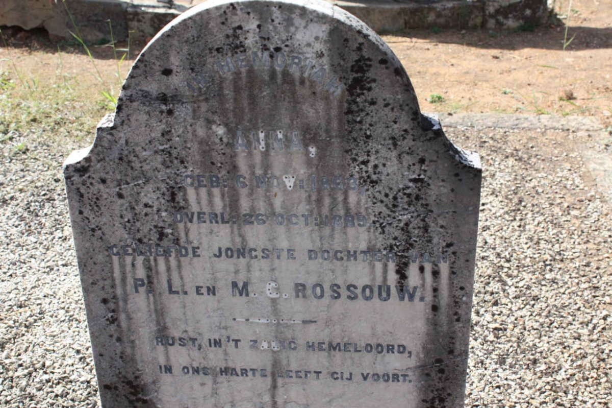 ROSSOUW Anna 1863-1889