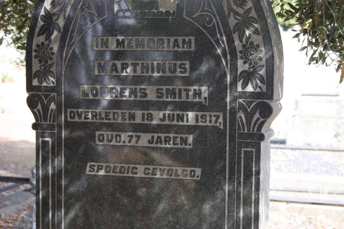 SMITH Marthinus Lourens -1917