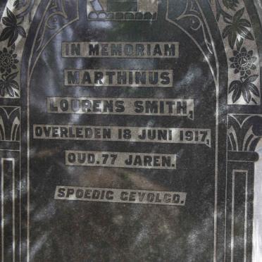 SMITH Marthinus Lourens -1917